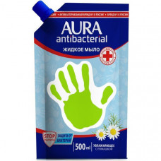 Жидкое мыло AURA Ромашка с антибактериальным эффектом 500мл