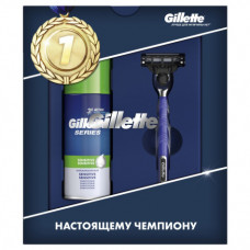 Подарочный набор Gillette Mach3 Start (бритва 1 кассета + пена д/бритья для чувств кожи)