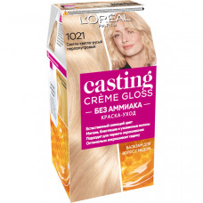 Краска для волос L'Oreal Casting Creme Gloss №1021 Светло-светло-русый перламутровый