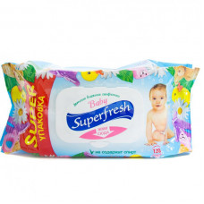 Влажные салфетки Superfresh для детей и мам 120шт