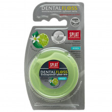 Зубная нить Splat Professional DentalFloss объемная с ароматом Бергамота/лайма 30м