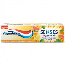 Зубная паста Aquafresh Senses Грейпфрут Лимон Мята 75мл