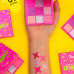 Палетка пигментов для макияжа 7 Days Neon Extremely Chick т.501 розовый 9шт x1г